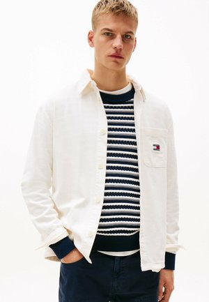 TEXTURED - Camisa - off white