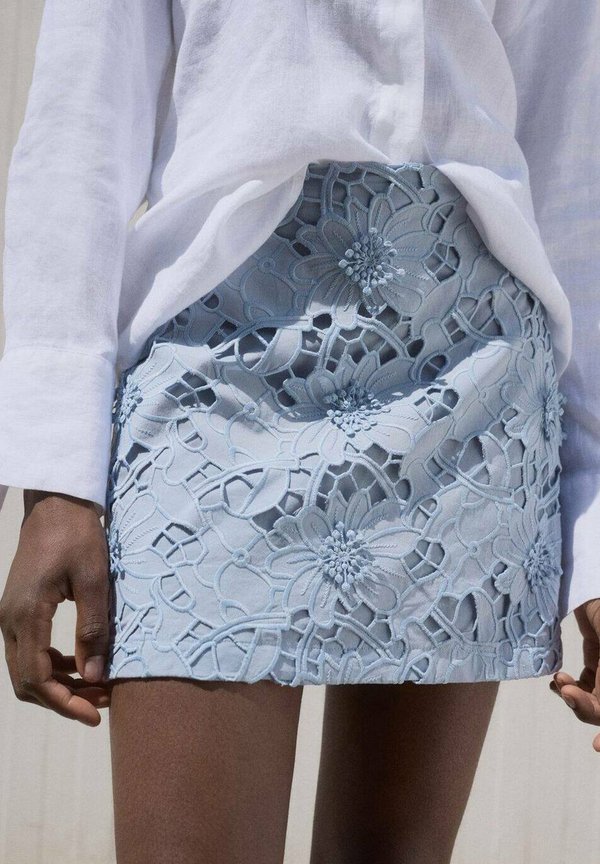 EMBROIDERED - Mini skirt4