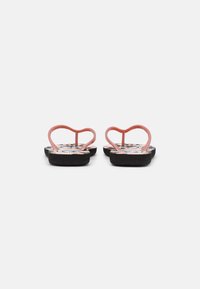 Roxy TAHITI - T-rihmaga sandaalid - black/withe/pink
