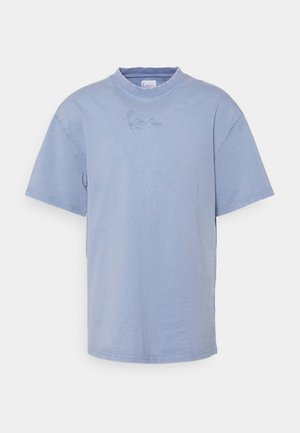SMALL SIGNATURE TEE UNISEX - Basic T-shirt - blue