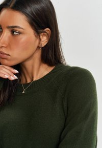 Next CREW NECK - Pulover - khaki green