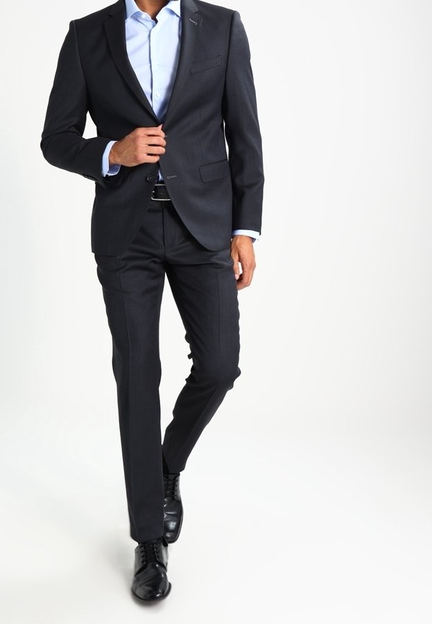 light blue dress shirt with black suit Black Suit with Light Blue Dress Shirt