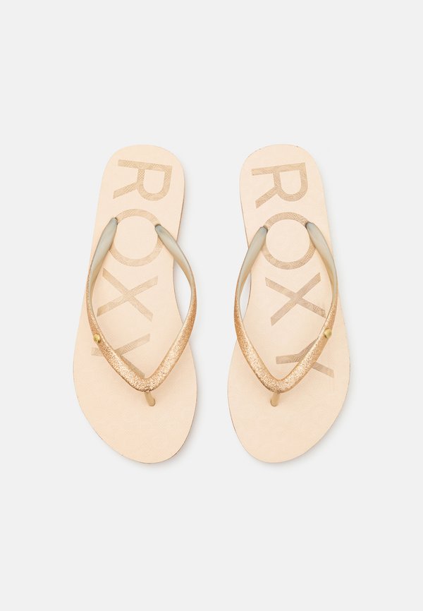 VIVA GLITTER - T-bar sandals - champagne