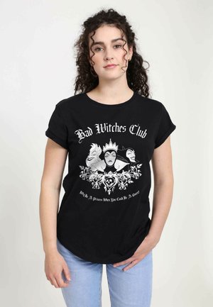 VILLAINS BAD WITCH CLUB - Print T-shirt - black