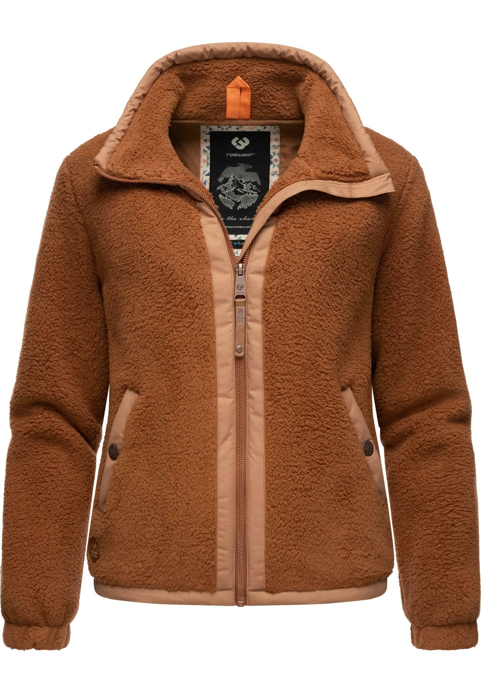 Ragwear NORDICKA Fleecejacke brown/braun