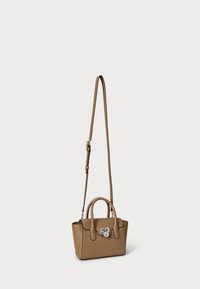Lauren Ralph Lauren PEBBLED LEATHER SMALL TANNER SATCHEL - Borsa a mano - camel