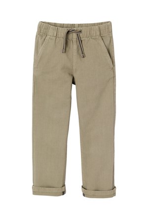 Vertbaudet, VERTBAUDET JUNGEN HOSE MIT DEHNBUND - Trousers - salbeigrün
