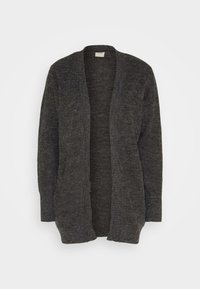 ICHI IHNOVO - Cardigan - dark grey melange