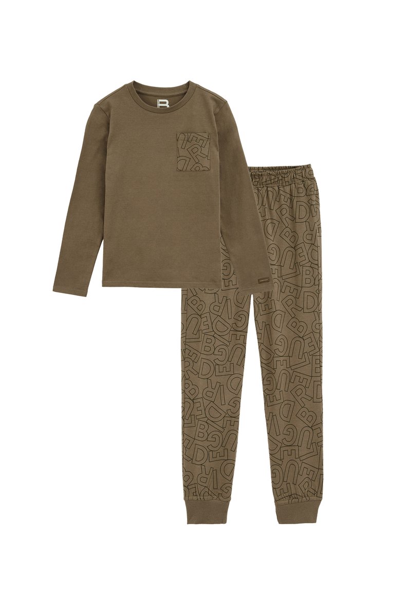 WE Fashion RIDGE SET - Conjunto de pijama - army green