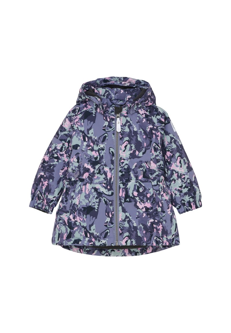 Color Kids ALL OVER - Regnjacka - blue granite