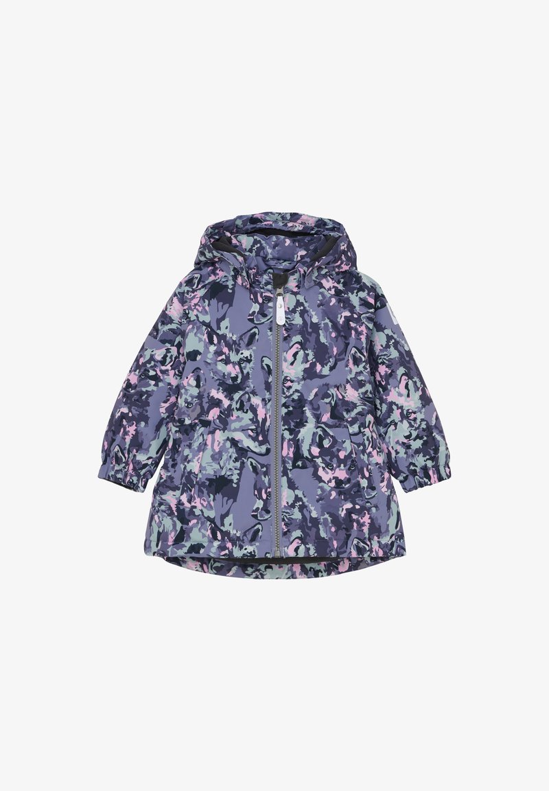 Color Kids ALL OVER - Regnjacka - blue granite