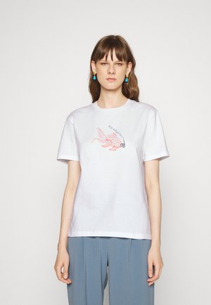 WOMENS GOLDFISH - T-shirt imprimé - whites