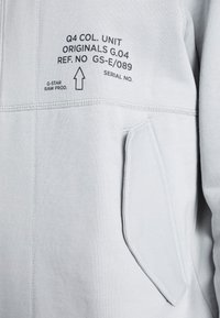 G-STAR TRACK - Camisola com fecho - heavy hodson micro chip