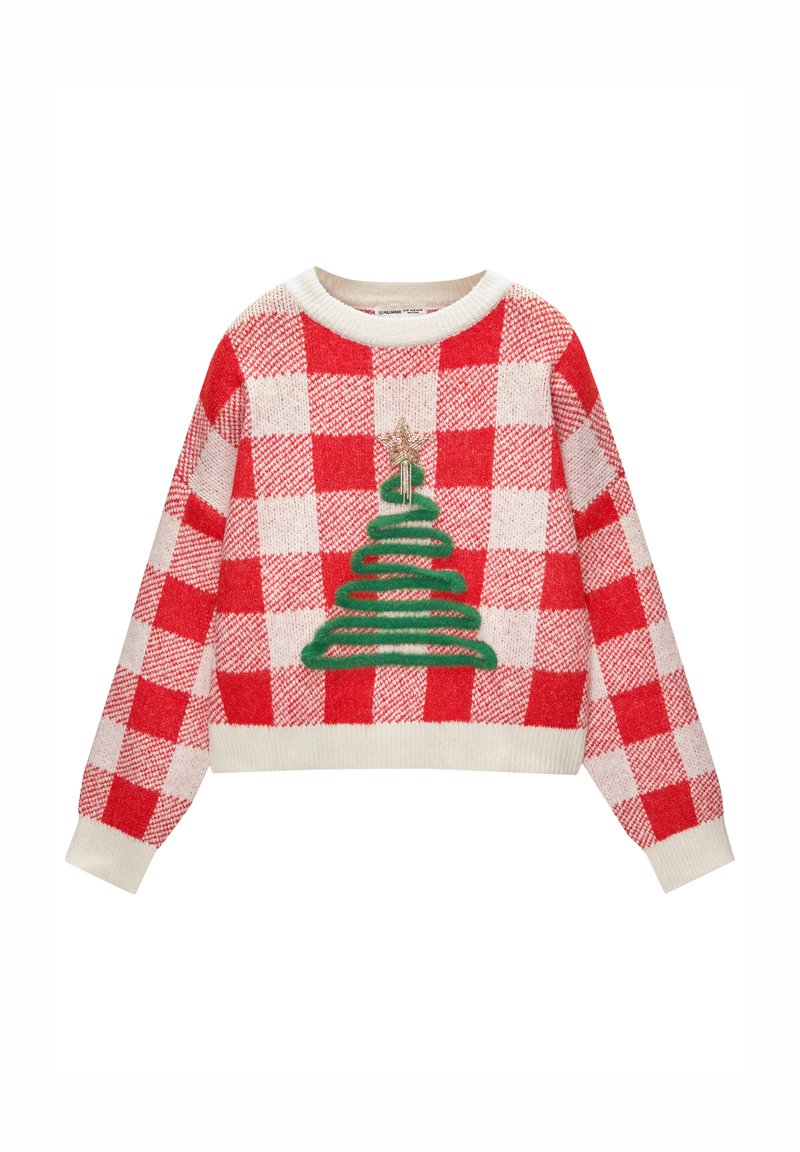 PULL&BEAR Trui rood PULL&BEAR Trui rood