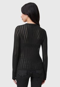 AllSaints AKI LS - Maglietta a manica lunga - black