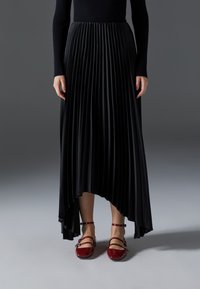 Zign Studio Fustă plisată - black