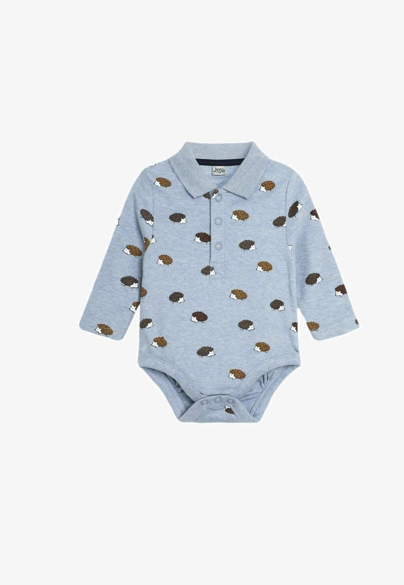 JoJo Maman Bébé HEDGEHOG PRINT REGULAR FIT - Body - blue