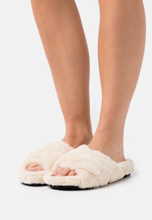 Tamaris Mules - ivory