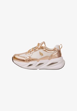 Gisada, GISADA RUNNER BICOLOR HIGH SNEAKERS NEW YORK 15001 SNEAKERS - Sneakers basse - gold-coloured