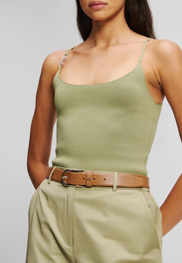 AUTOGRAPH ROUND BELT - Gürtel - taupe