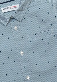 MINOTI POPLIN STRIPE - Vapaa-ajan kauluspaita - light blue