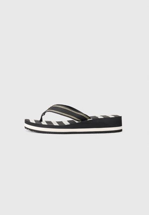 T-bar sandals - black