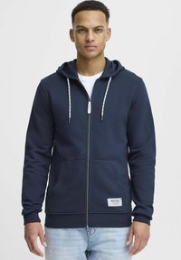 INDICODE JEANS - IDPlayno - Zip-up sweatshirt - navy Thumbnail Image 1