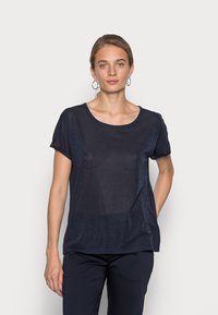 Mos Mosh TEE - T-shirt estampada - salute navy