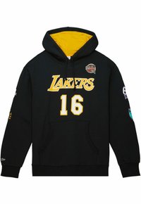 Mitchell & Ness LOS ANGELES LAKERS PAU GASOL HALL OF FAME - Jersey con capucha - black