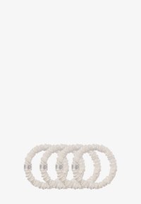 Slip - SLIP PURE SILK SKINNY SCRUNCHIES - Accessoires cheveux - white Image miniature 1