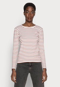 Kaffe LIDDY - Camisola de manga comprida - chalk/ginger bread
