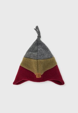 STRIPE HAT UNISEX - Mütze - burgundy