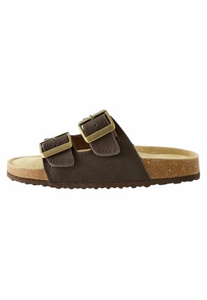 REGULAR  - Tagant lahtised kingad - brown