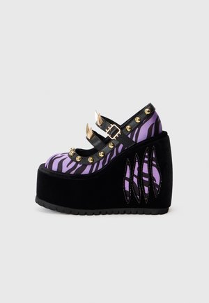MONSTER HIGH CLAWSOME WOLF - Wedges - purple/black