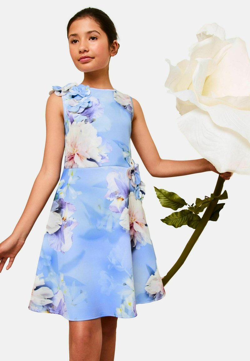 Lipsy REGULAR FIT - CORSAGE - Rochie de zi - blue floral