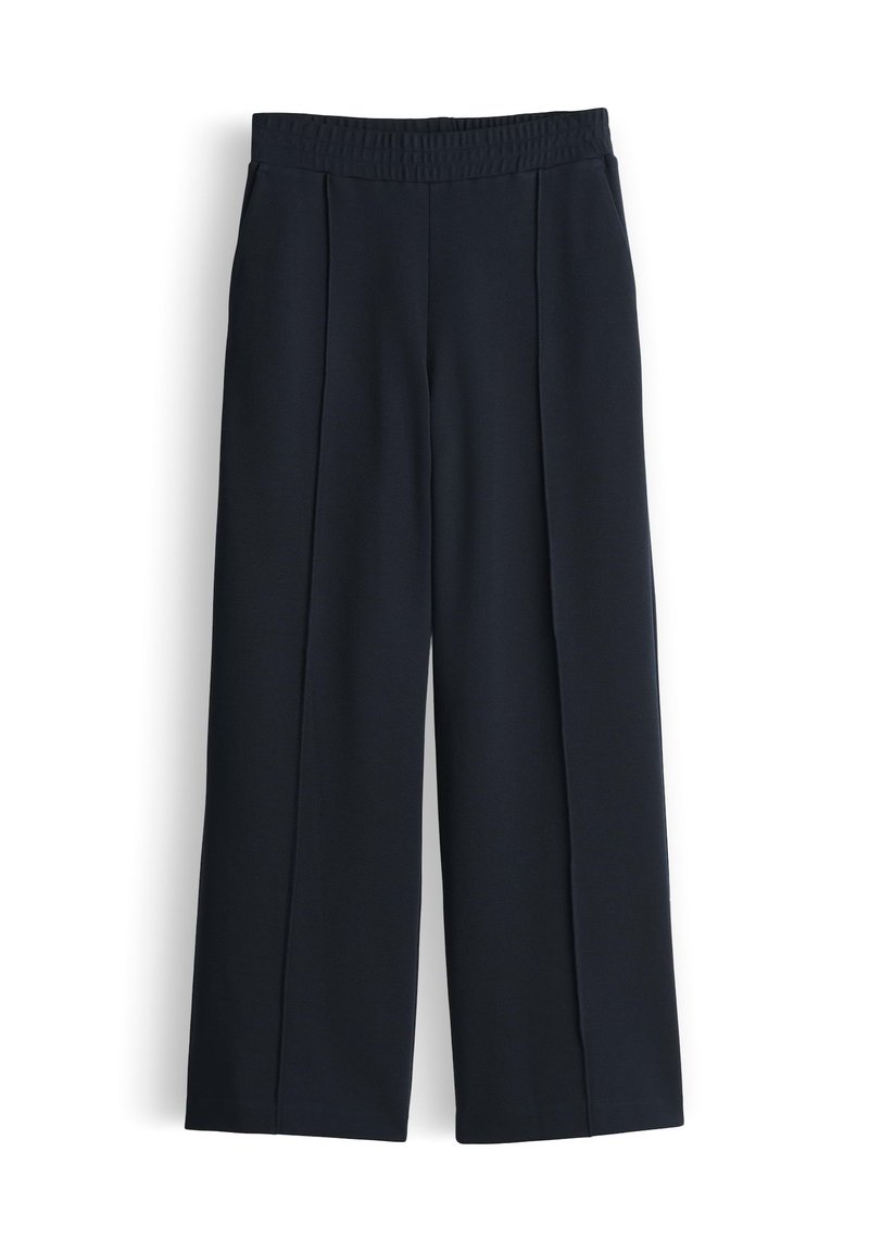 OPUS PANTS WIDE SOFT FIT - Stoffhose - coal blue/blau - Zalando