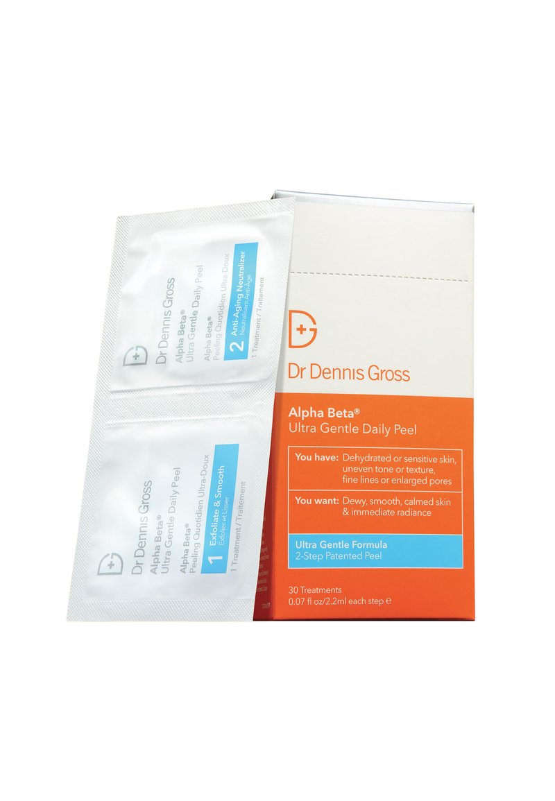 Dr Dennis Gross ALPHA BETA® PEEL ULTRA GENTLE, 30 PACK Scrub e