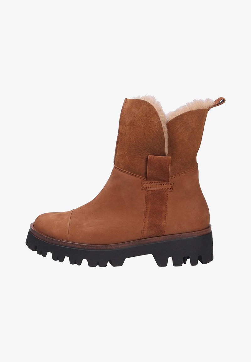Waldläufer Snowboot/Winterstiefel - munkcognacmunk