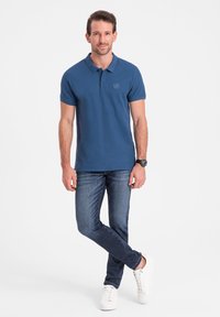 Ombre PLAIN - Polotričko - dark blue
