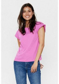 Nümph - NUBEVERLY NOOS - T-shirt basic - super pink Immagine in miniatura 1