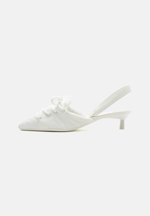 Armani Exchange DECOLLETE SHOE - Pantofi de mireasă - off white