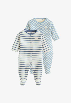 REGULAR FIT - 2 PACK QUILTED - Salopetă bebeluși - blue