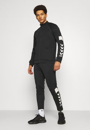 Hummel HMLALEC SPORTSUIT - Trainingspak - black