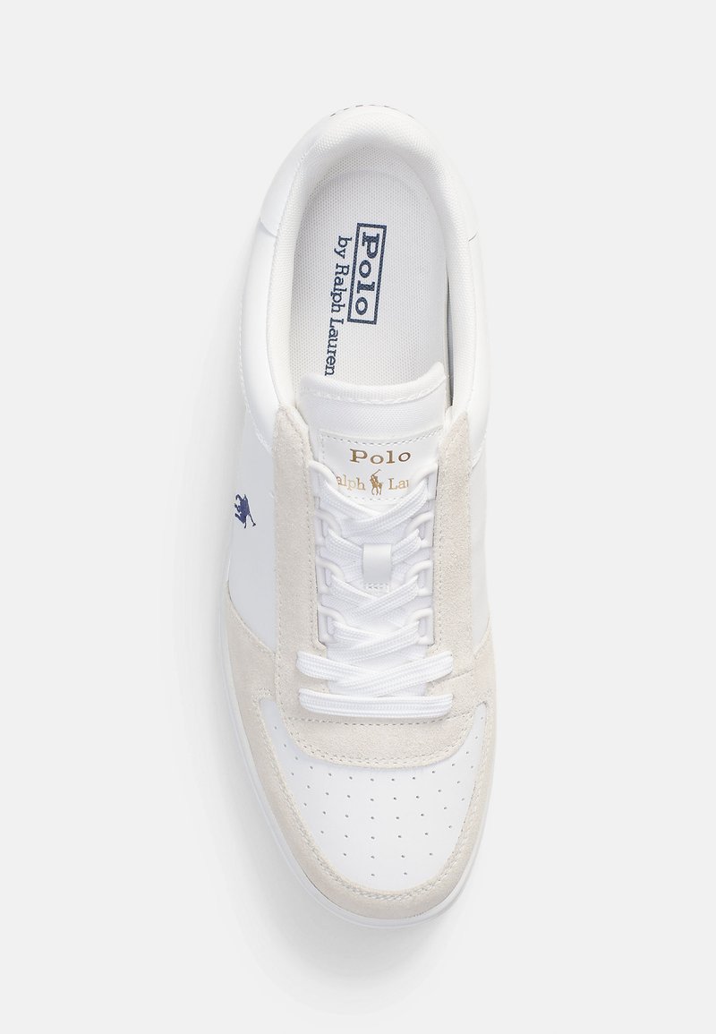 Polo Ralph Lauren COURT LEATHER-SUEDE TRAINER Trainers weiß