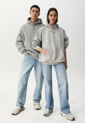 Felpa con cappuccio - light grey
