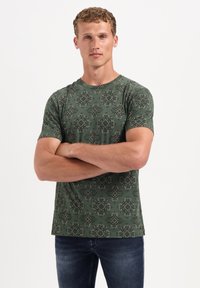 NO EXCESS T-shirt print - dark green
