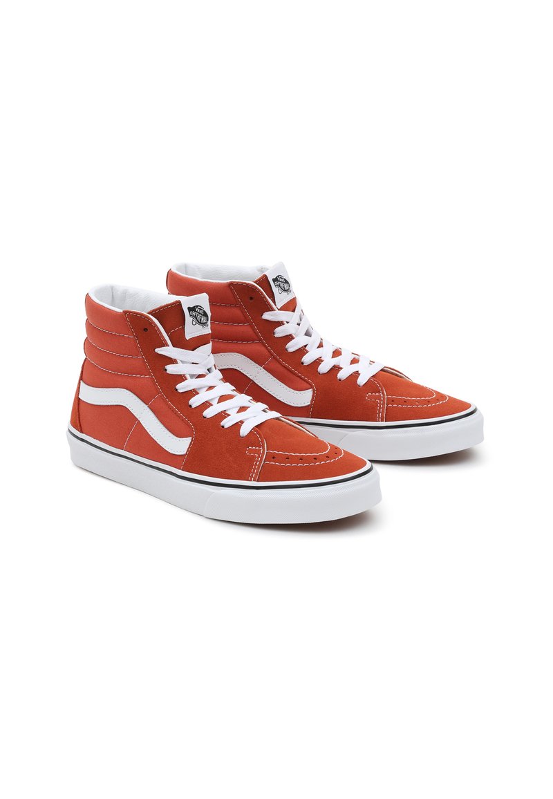 Gum Sole Red Vans High Top Vans UA SK8 HI High-top Trainers Black