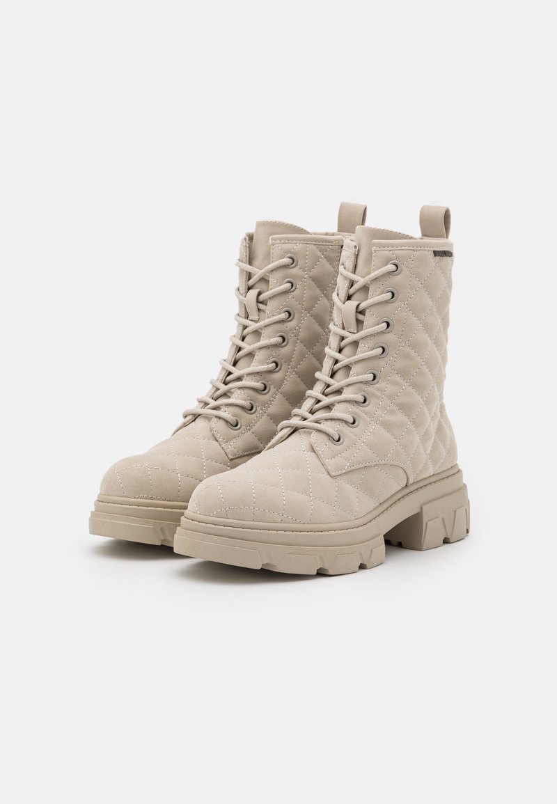 Damen Sneaker | Bullboxer Plateaustiefelette white/offwhite - VP79643 Damen Sneaker | Bullboxer Plateaustiefelette white/offwhite - VP79643