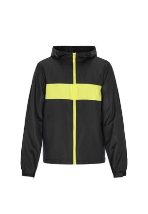 CO-BRANDED WITH FERNELL - Windbreaker - schwarz limette