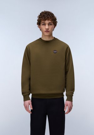 Napapijri BADGE - Sweatshirt - dark olive